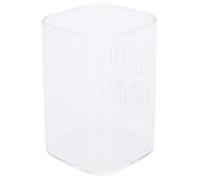 Wakects Tasse en Verre Transparent Tasse à café en Borosilicate à thé Légère Base Large Va au Lave-vaisselle Verres pour café de Bureau à Domicile pour Jus de Cappuccino au Lait Boissons Chaudes et