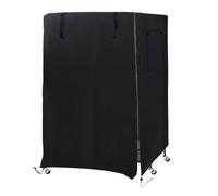 Wakects Traverser Les Oiseaux pour L'expédition transfrontalière! Fixation, Ventilation, Ourlet Réglable, Tissu Oxford 210D, Taille Universelle 38x23x51 Pouces, éolien, étanche et (Black)