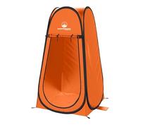 Wakeman Outdoors - Tente de Douche, Dressing ou Cabine de Toilette Portable avec Sac de Transport pour Camping, Plage ou hayon - Orange