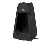 Wakeman Outdoors Tente Pop-up Portable avec Sac de Transport - Pod d'intimité Pliable pour douches, Change - Idéal pour Les Accessoires de Camping (Noir) Unisexe, Standard