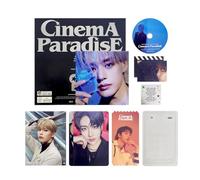 WAKEONEent. - Album musical ZEROBASEONE - The 4th Mini Album [CINEMA PARADISE] DIGIPACK Ver. Out Cover + Photobook + CD-R + Photo Ticket + Sticker + Folded Poster + 5 Extra Photocards