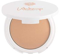 Wakeup Cosmetics - Face Powder, Cipria en Poudre Compacte par la captivance fine et empalable, Couleur C2 Natural Beige
