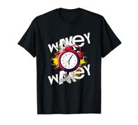 Wakey! Wakey! s Pyjama drôle Dessin animé rétro T-Shirt