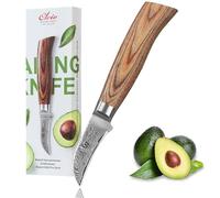 WAKOLI EDIB Pro Couteau d'Office de Cuisine à Éplucher, Damas VG10, 6 cm