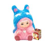 Wakuku Fuzzy Fun Party Série Blind Box Action Figure Mystery Box Mignon Jouets Décontractée Cadeau d'anniversaire Noël Jouet de collection pour ornements de bureau, 1 PC