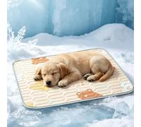 Wakuuea Pet Cooling Mat, Washable Pet Summer Cooling Mat & Sleeping Pad | Scratch-Resistant Washable Cat Cooling Mat, Easy To Clean Cat Cool Mat For Indoor, Outdoor And Car Use