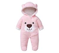 Walabe Vetement Bebe Garcon/Fille Naissance Combinaisons Manteau A Capuche Hiver Chaud Vetements Bebe Garcon 0-18 Mois Blousons Bebe