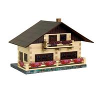 Walachia N. 43 - Chalet Alpin - Kit De Modèle En Bois - 195 Pcs