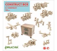 Walachia N.91 Construct Boîte - Ensemble De en Bois 100% Naturel 134 Pcs