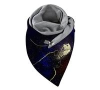 Walaka Écharpe Hiver Femme Triangle Foulard Chale Etole Chic Cheche Shawl Pashmina Personnalisée Avec Bouton Foulard Imprimé Chat Pas Cher