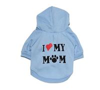 Walaka Vetement Chien/Chat De Petite Taille Confortable Hiver Chaud Vetements pour Chihuahua/Yorkshire/Bouledogue Francais/Shih Tzu Chaud Sweatshirt