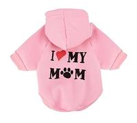 Walaka Vetements Chien Hiver Manteau Chien Petite Taille Chihuahua/Yorkshire/Bouledogue Francais/Shih Tzu Animal De Compagnie Chat Chiot Veste avec Capuche Costume