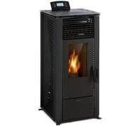 Energiewende Poêle à granules 5/10kW 5 niveaux télécommande A+ - Noir - Waldbeck