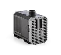 Waldbeck Nemesis T25 - Pompe de Bassin, Economique, Consommation électrique de 25 Watt, Profondeur d'immersion de 1,8 m, Classe de Protection IPX8, Débit de 1500L / h, Câble de 10 m, Noir