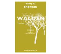 Walden - Henry David Thoreau - Le Mot Et Le Reste - Poche - Roman