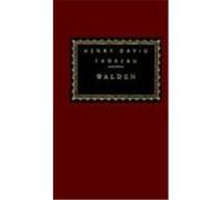 Walden or Life in the Woods, Everyman's Library (Cloth) Henry David Thoreau (Auteur)