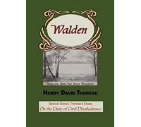 Walden With Thoreau's Essay On The Duty Of Civil Disobedience