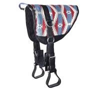 Waldhausen Bare-Back-Pad bleu/rouge WB