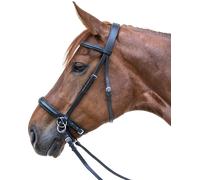 Waldhausen Bride STAR sans Embout, Noire - Pur sang