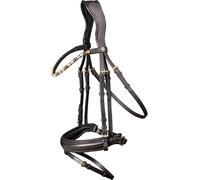 WALDHAUSEN Bridon X-Line Goldheart, suédoise combinée, marron, PON
