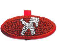 Waldhausen Brosse Douce pour Enfants « Pferdchen » - Rouge