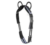 WALDHAUSEN Ceinture de longe avec 2 poignées en synthétique, WB, noir/gris