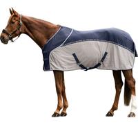 Waldhausen Chemise anti-mouches Cooler Couverture d'été bleu nuit/gris 165 cm