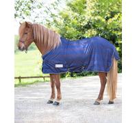 Waldhausen Couverture Anti-Mouches ECONOMIC avec Sangles Croisées - Bleu Nuit - 155 cm