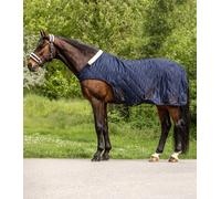Waldhausen Couverture de manège Exclusive, 50 g doublé de fourrure de lapin 145 cm