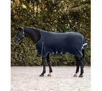 Waldhausen Couverture d'extérieur Scandic col haut 100 g Bleu nuit 165 cm