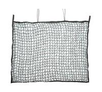 WALDHAUSEN Filet à foin Duo rectangulaire sans nœuds à mailles serrées Noir 120 x 90 cm