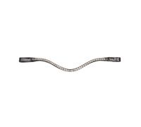 Waldhausen Frontal X-Line Shine, noir avec bouton-pression et fermeture à scratch Cheval / Full