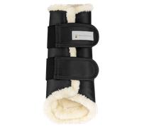 Waldhausen Guêtre de Dressage Confort, Noir/Naturel - XL