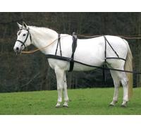Waldhausen Harnais simple economic, Pony et Shetty poitrine robuste en cuir Grand cheval / Cheval de trait