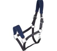 Waldhausen Licol Alcantara, Bleu Nuit - Poney