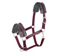 Waldhausen Licol élégant, rouge velours, poney