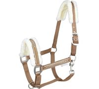 Waldhausen Licol en fourrure ELEGANT cappuccino doux et rembourré, taille:VB