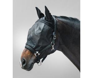 Waldhausen Masque Anti-Mouches Premium Avec Licol avec protection des oreilles Cheval extra