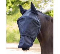Waldhausen Masque anti-mouches Premium Space avec protection des oreilles et du nez - noir