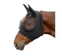 WALDHAUSEN Masque anti-mouches Puck Flex noir poney