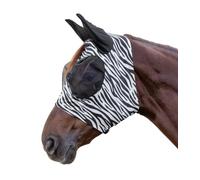 Waldhausen Masque anti-mouches Puck Zebra, noir/blanc, WB
