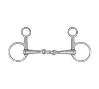 Waldhausen Mors brisure double Baucher, massif 16 mm, anneaux Ø 5 cm 12,5 cm