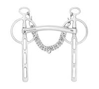 Waldhausen Mors de filet d'attelage Liverpool 16 mm en acier inoxydable 13,5 cm