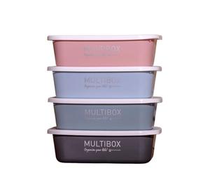 WALDHAUSEN Multibox Organize Your Life! Turqouise, avec couvercle, 3 l