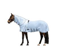 Waldhausen Protect Couverture anti-mouches pour eczéma, bleu clair/bleu foncé, 115 cm