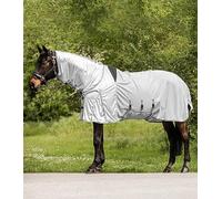 Waldhausen Protect Couverture anti-mouches pour eczéma, gris argenté/gris, 145 cm