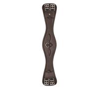 WALDHAUSEN Sangle courte en cuir Comfort - 80 cm - Marron