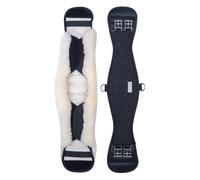 Waldhausen Sangle Courte en peau d’agneau avec housse amovible en peau d'agneau 80 cm