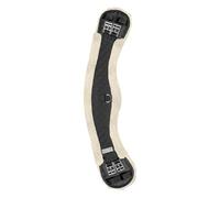 WALDHAUSEN Sangle lunaire avec fourrure en peluche - Noir/naturel - 50 cm