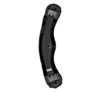 WALDHAUSEN Sangle lunaire avec fourrure en peluche - Noir/noir - 60 cm
